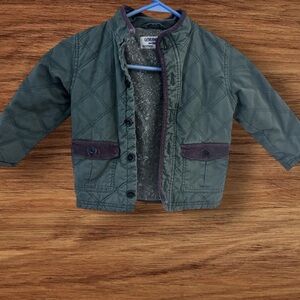 OshKosh B'gosh Kids quilted Jacket - Dark Green